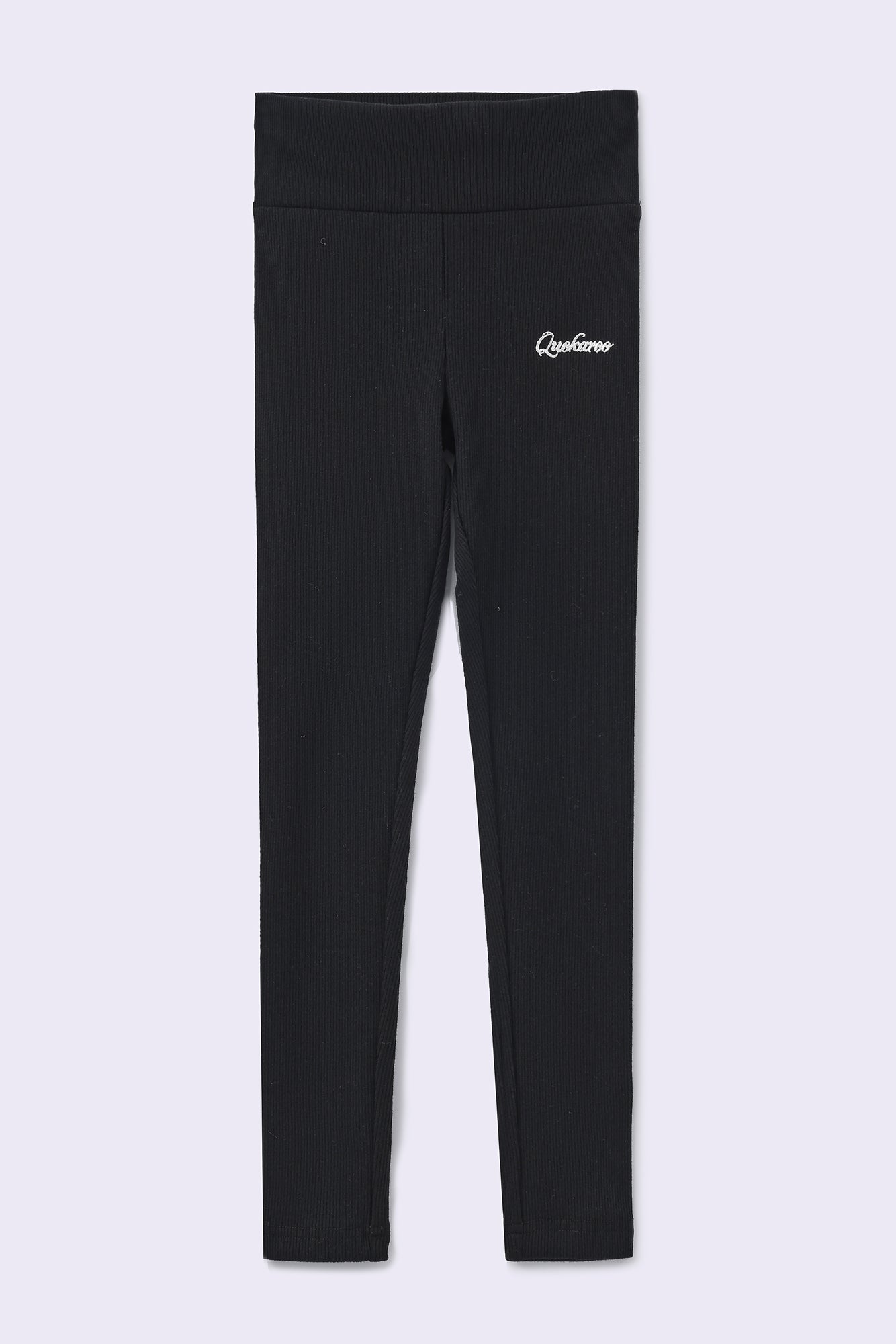 MotionCloud Ribbed Ballerina Leggings - Nior Black