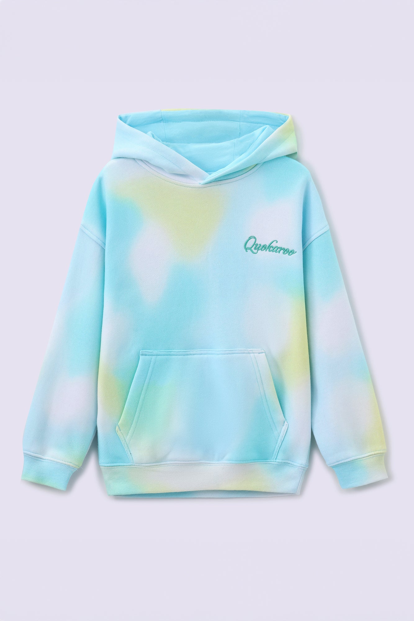 JOY SPREADER Extra Soft Fleece Hoodie - Aqua Rush