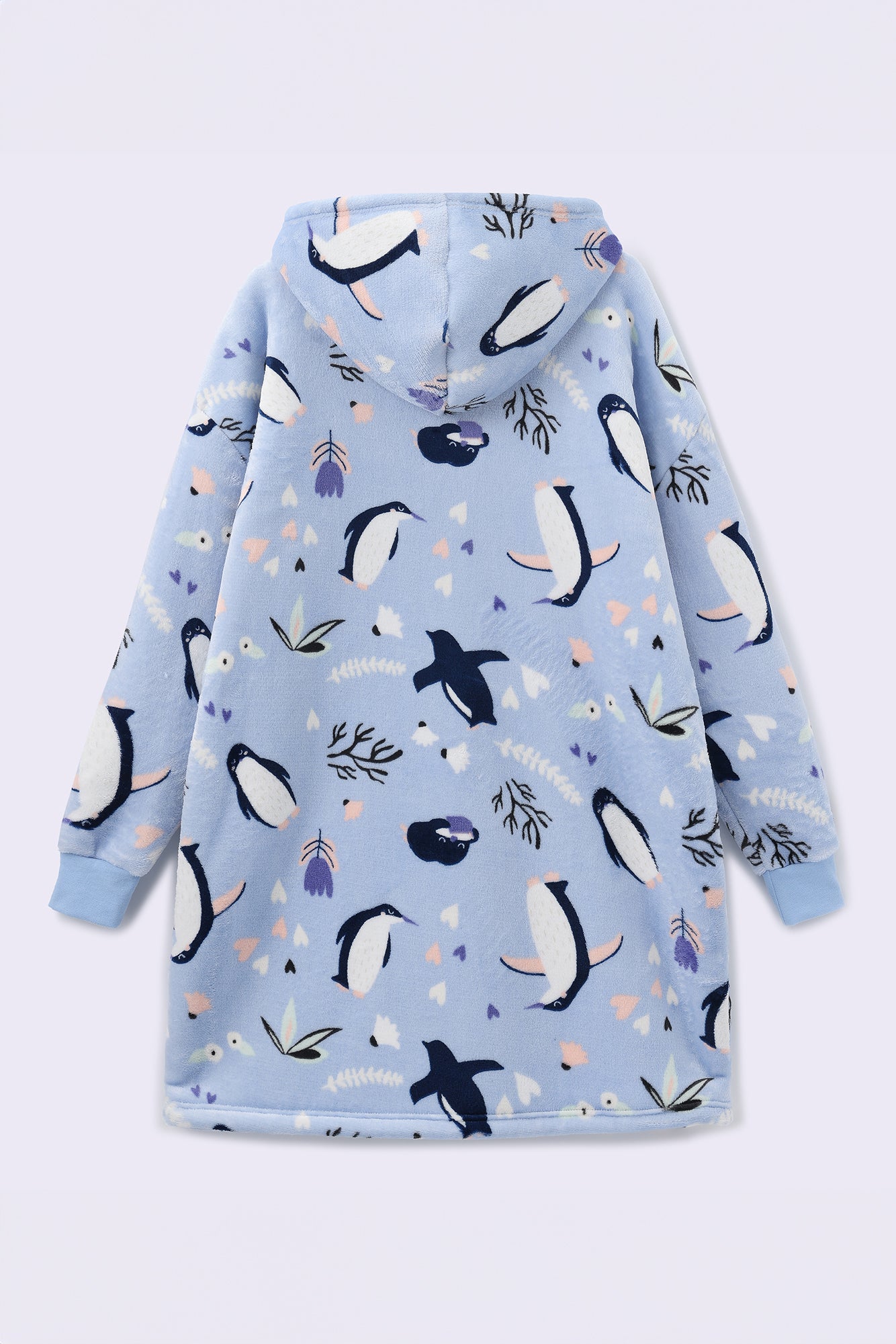 Family Matchie Adult Snuggle Hoodie - Penguin