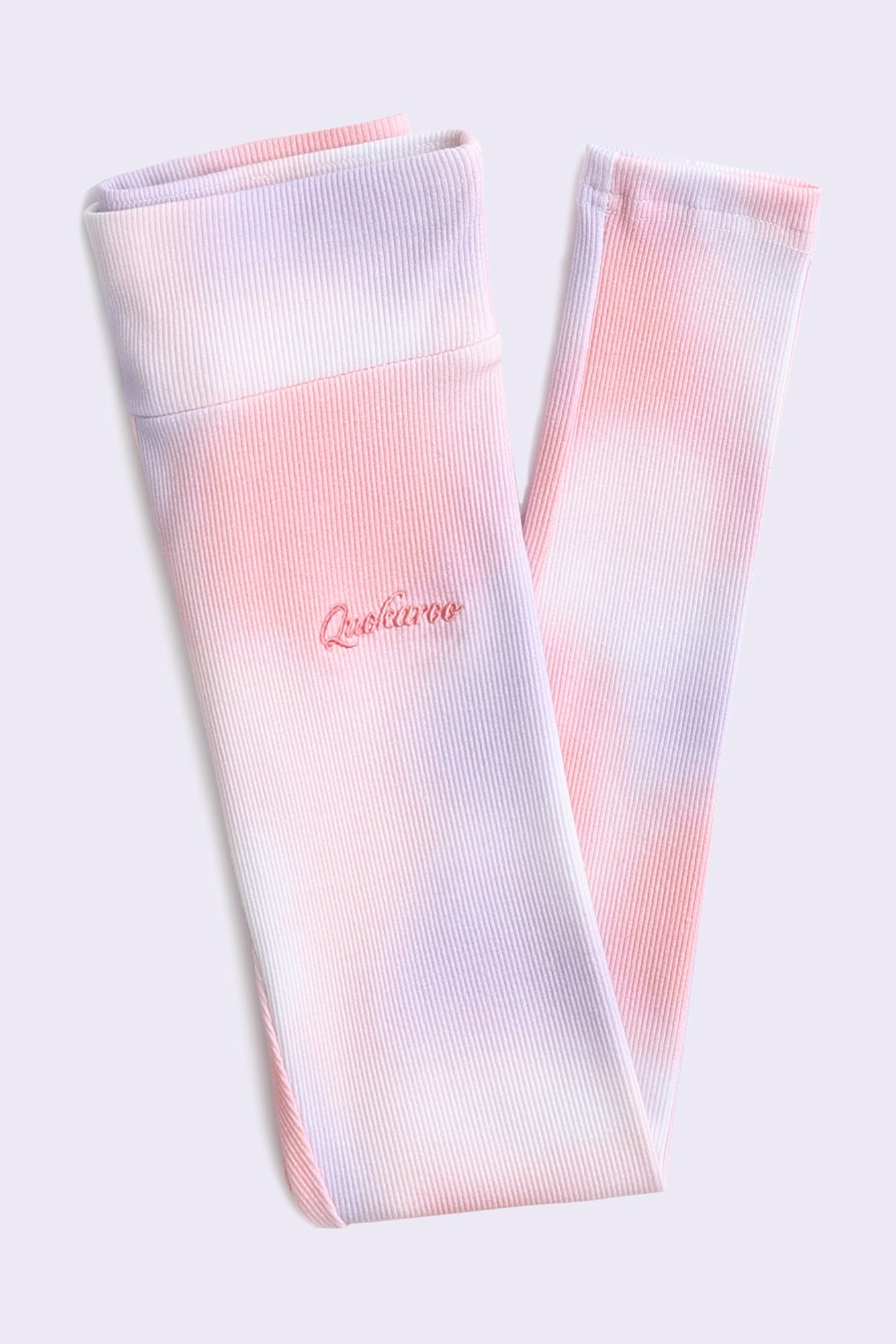 MotionCloud Ribbed Ballerina Leggings - Fairy Floss