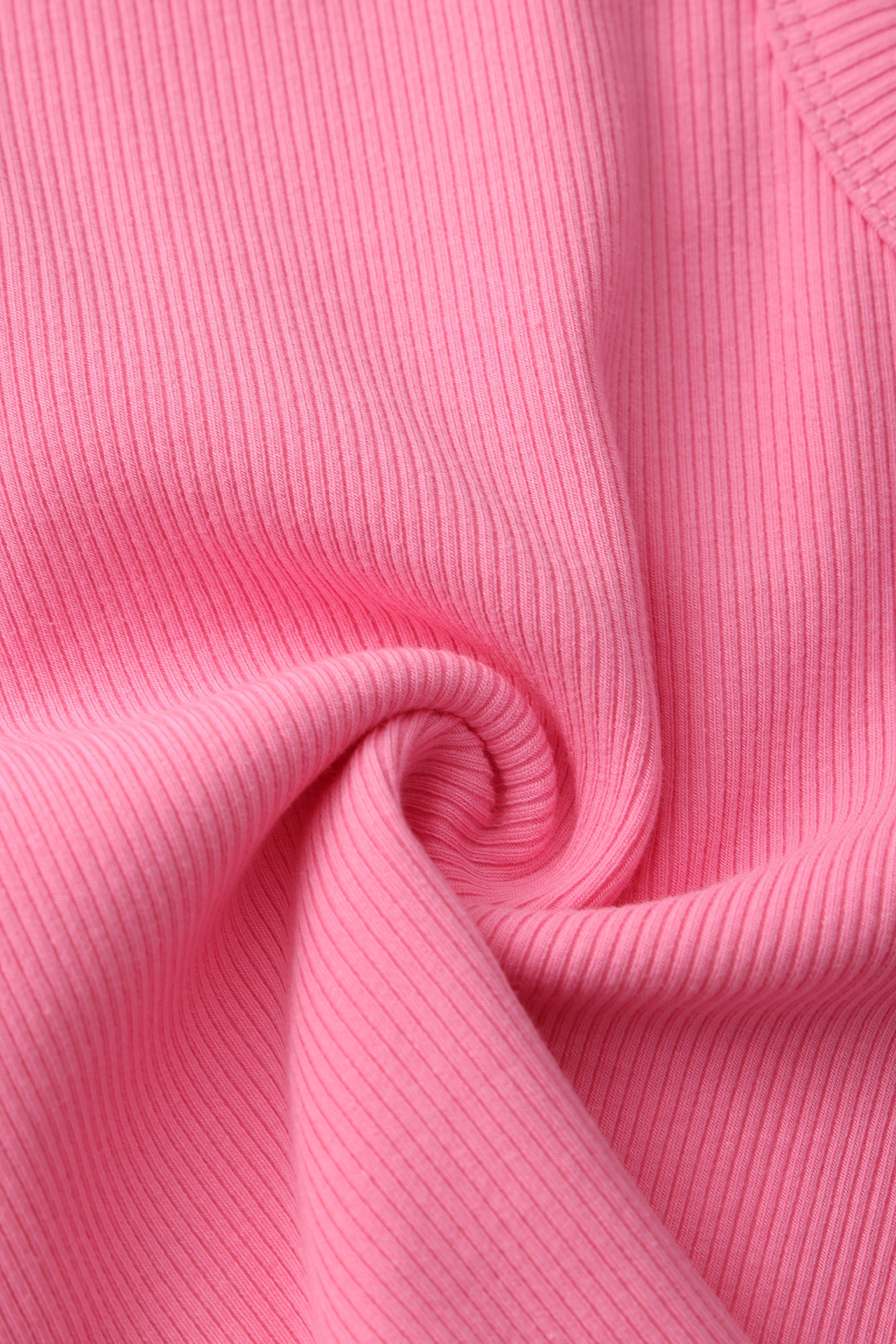 Bubblegum Pink Quokka Ribbed Tank