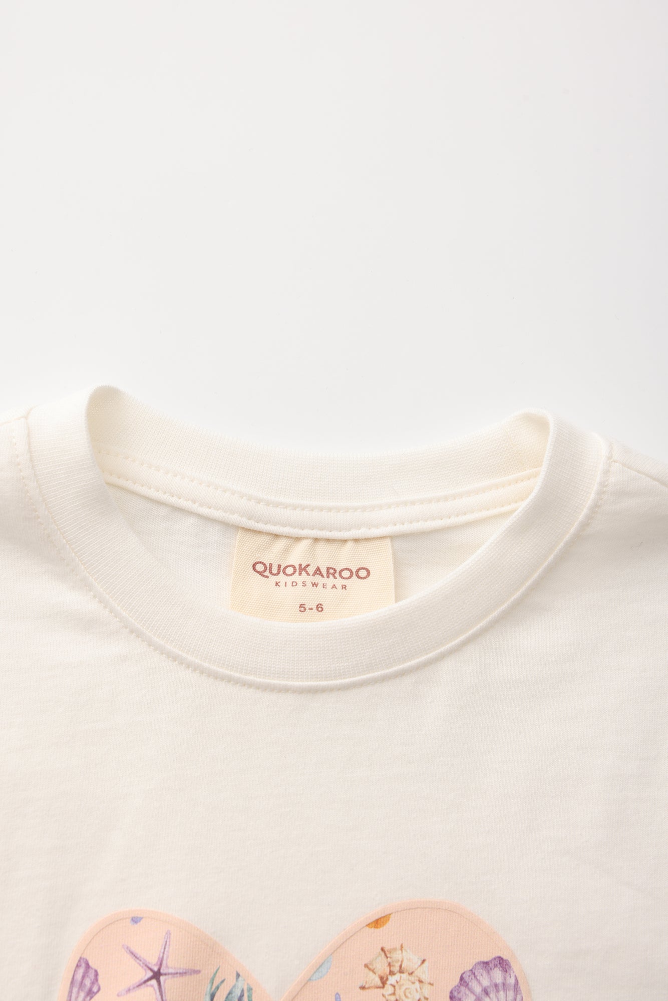 Mermaid Dreams Organic Cotton Cropped Tee