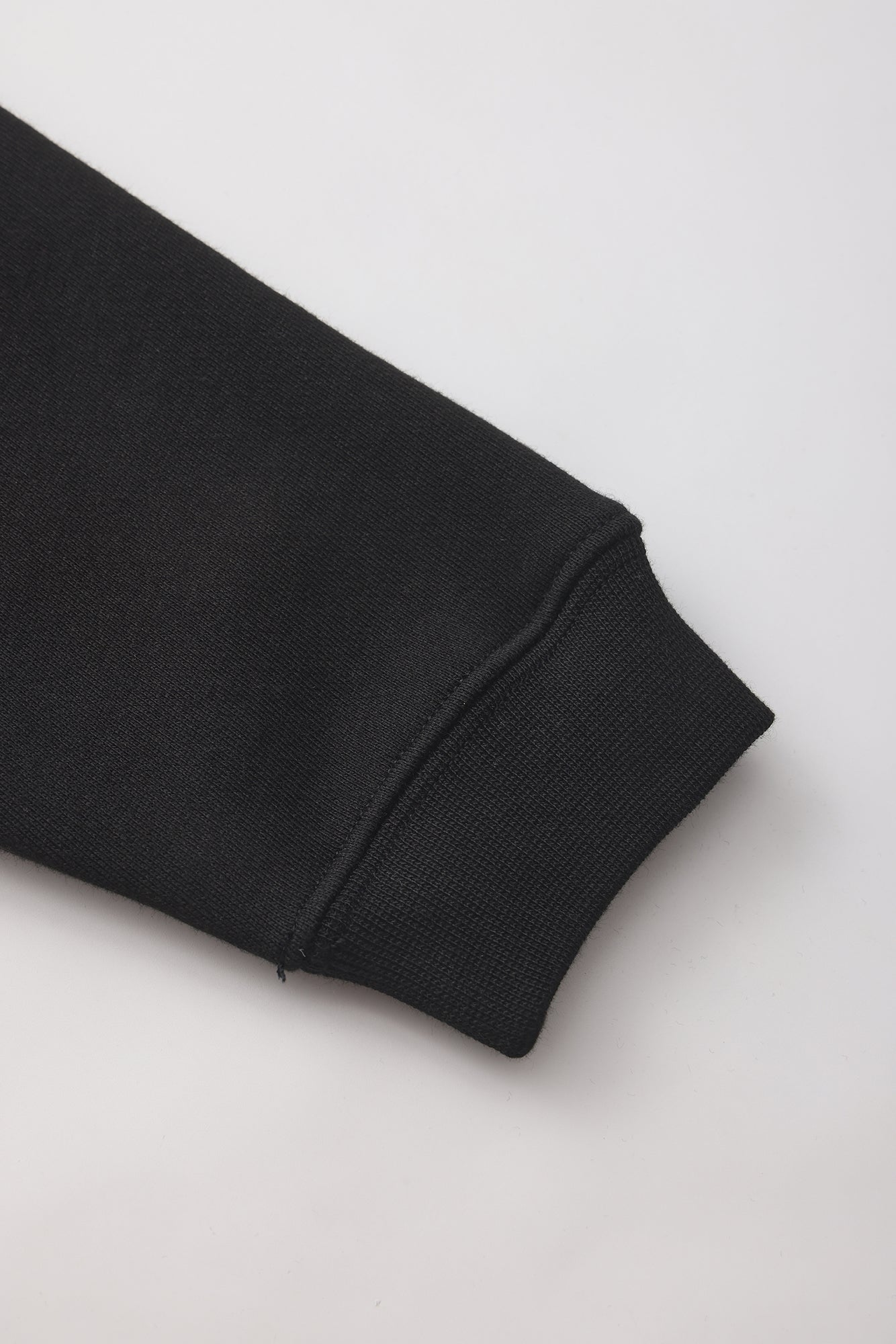 JOY RIDE ONLY Extra Soft Fleece Crew Neck Pullover - Cosmic Black