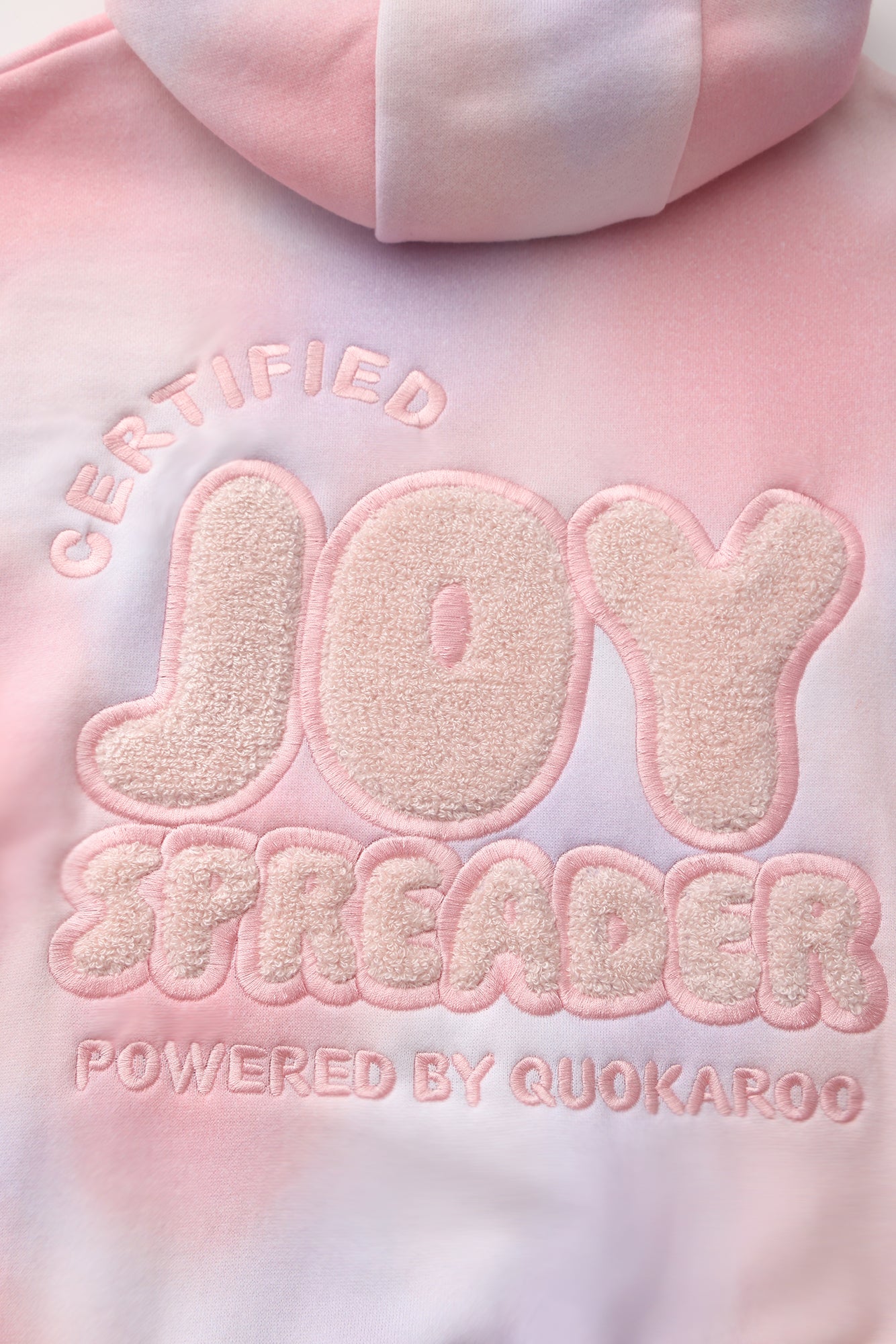 JOY SPREADER Extra Soft Fleece Hoodie - Fairy Floss