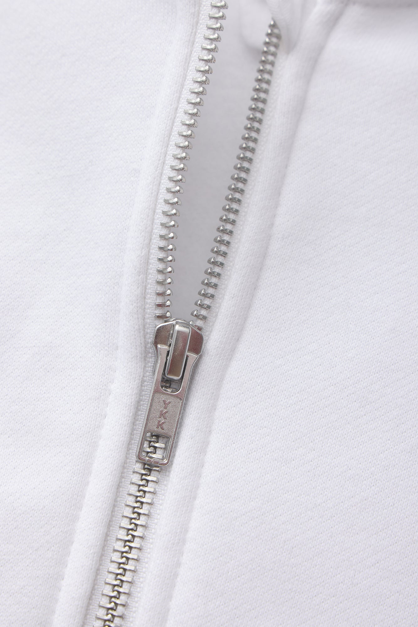 MotionCloud Fleece Zip Hoodie - Brilliant White