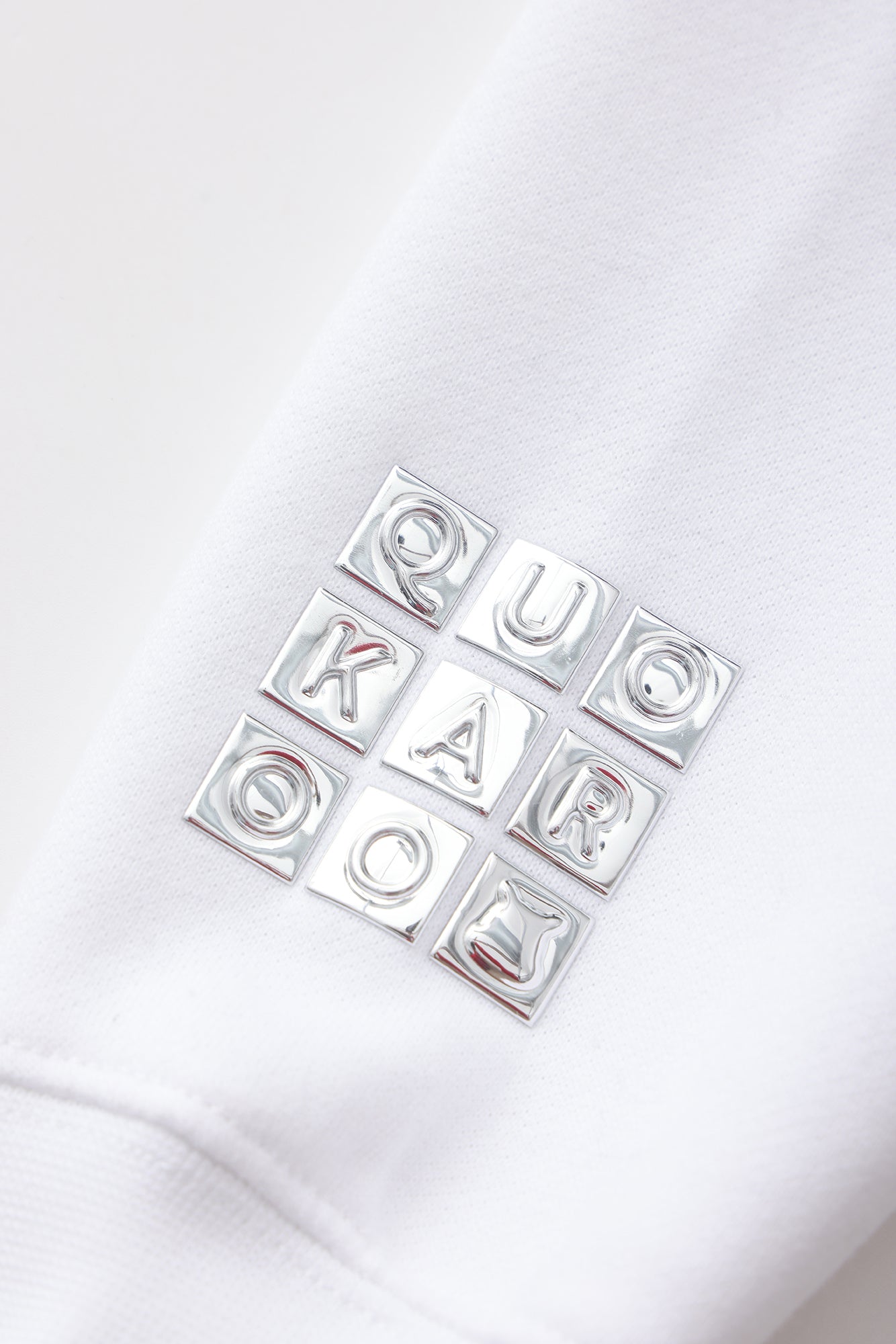 MotionCloud Fleece Zip Hoodie - Brilliant White
