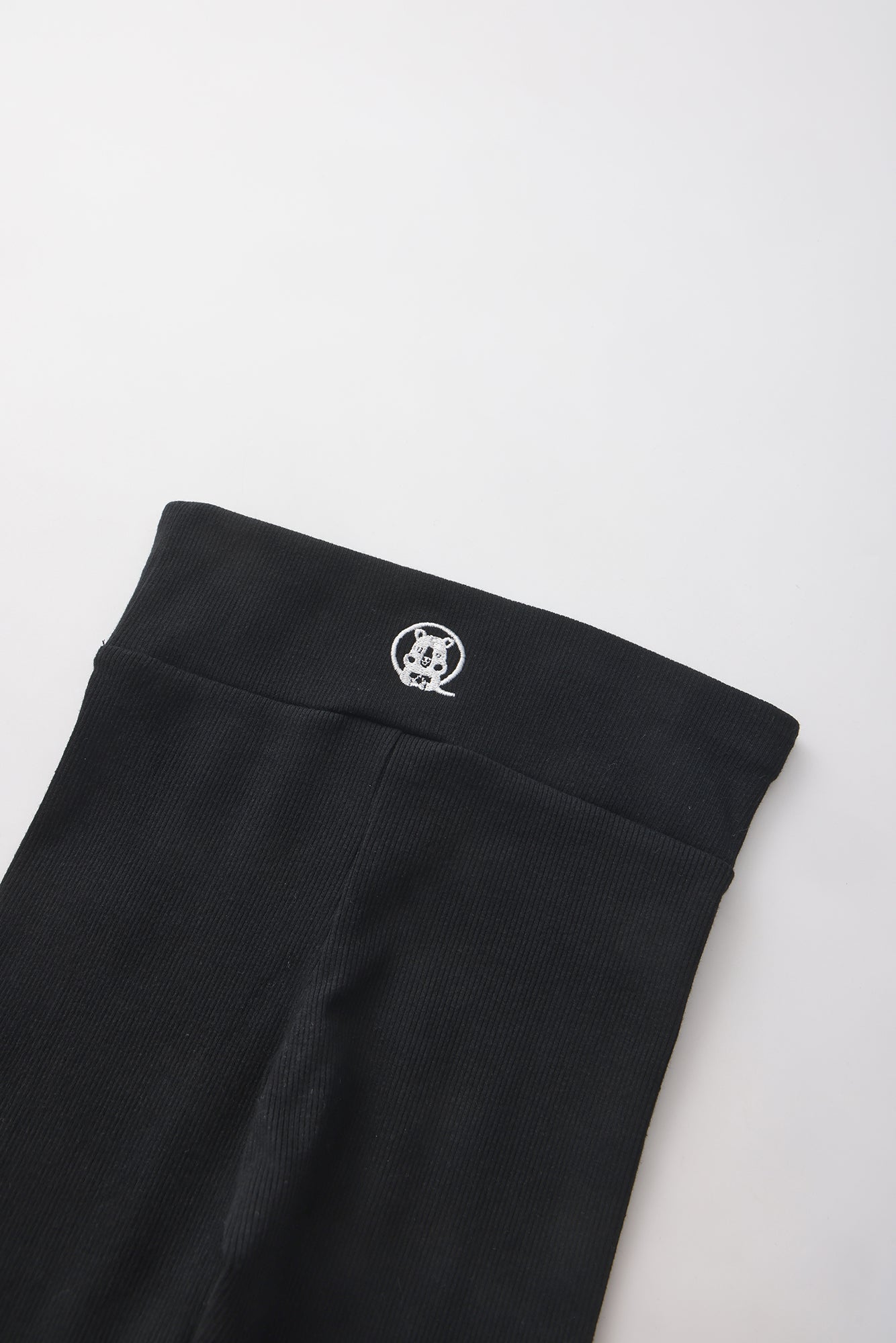 MotionCloud Ribbed Ballerina Leggings - Nior Black