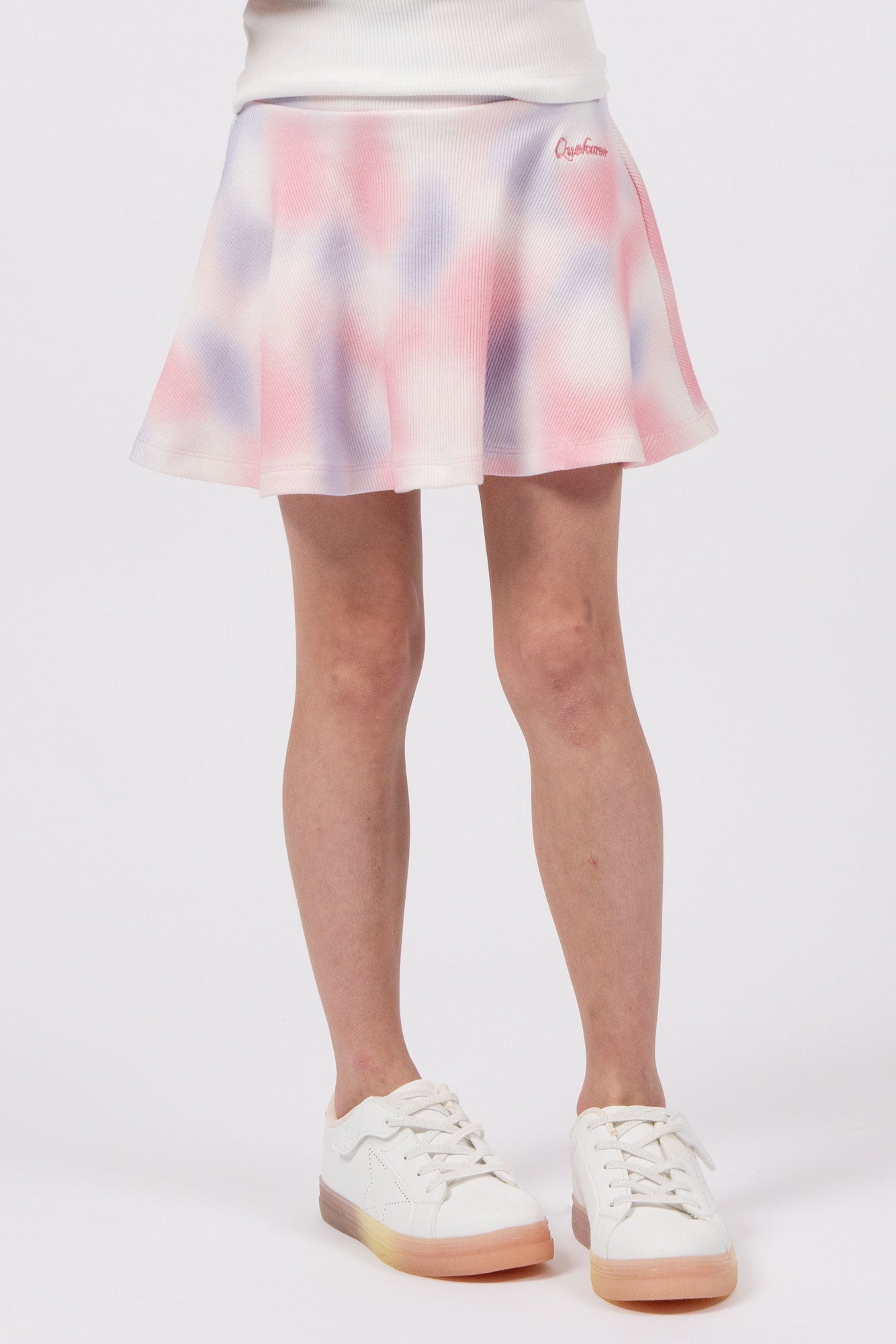 Fairy Floss Ribbed Play Skort