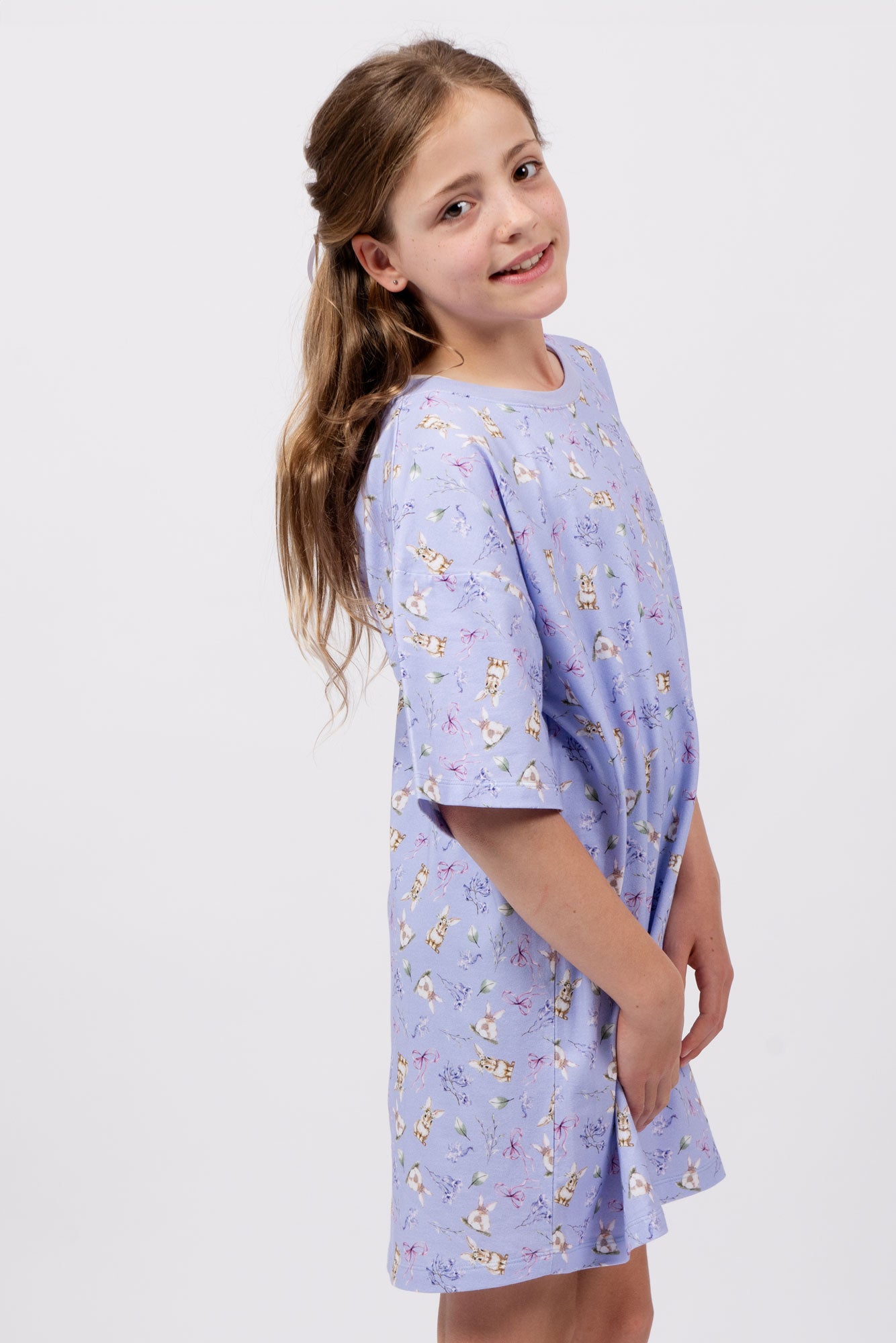 Jacaranda Bunny Snuggle Nightie