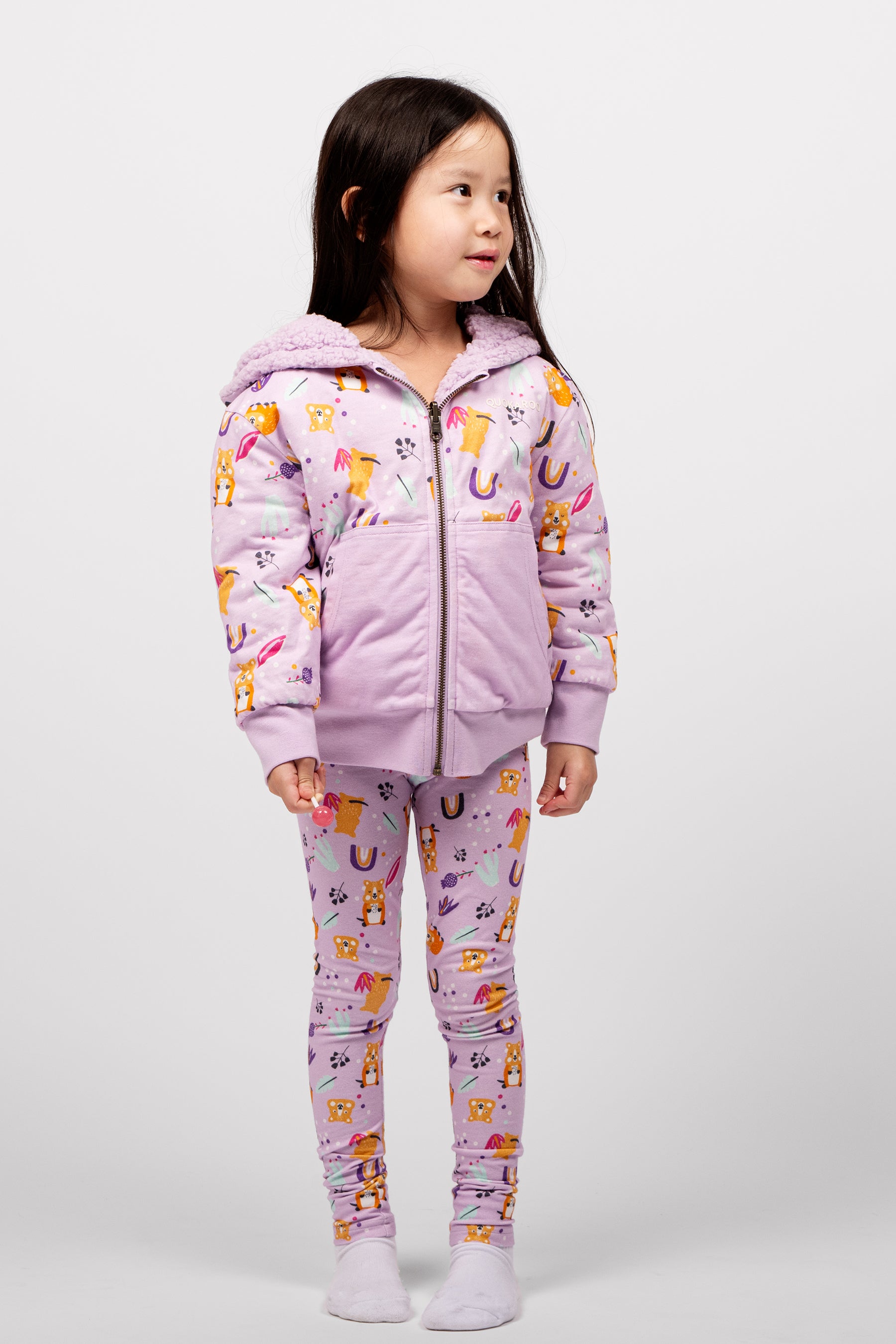Quokka Cotton Jersey Reversible Zipper