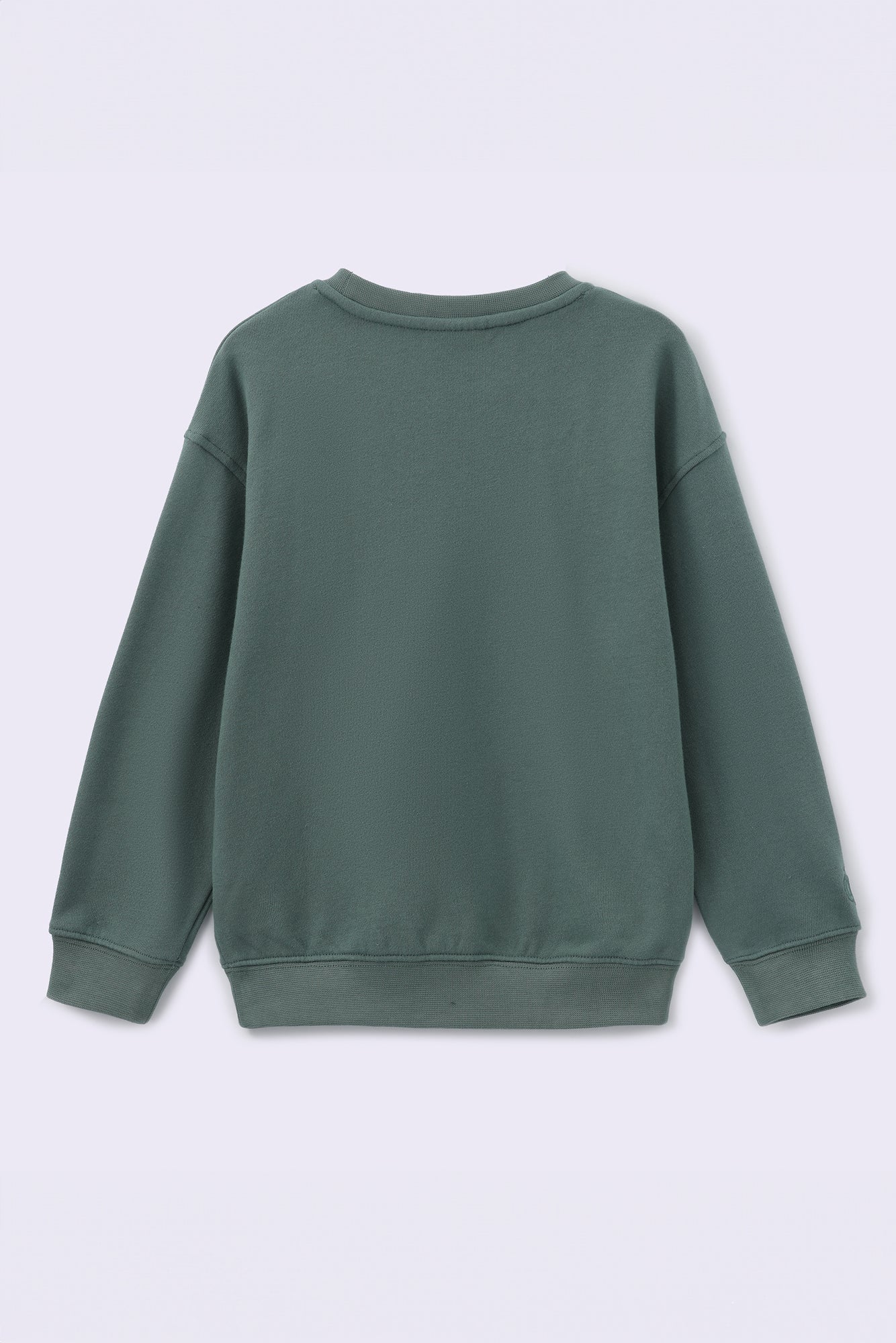 QuokkaJoy French Terry Crew Neck Pullover - Ranger Green