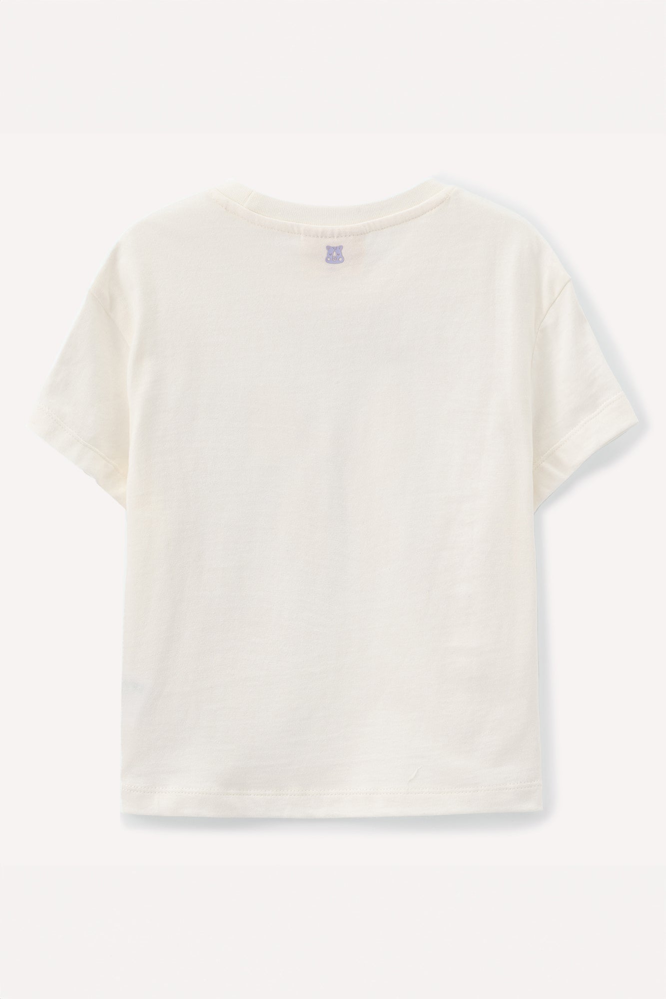 Jacaranda Bunny Organic Cotton Cropped Tee