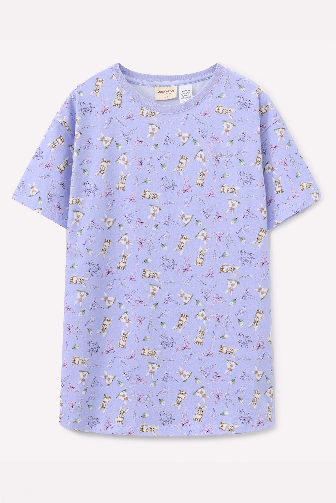 Jacaranda Bunny Snuggle Nightie