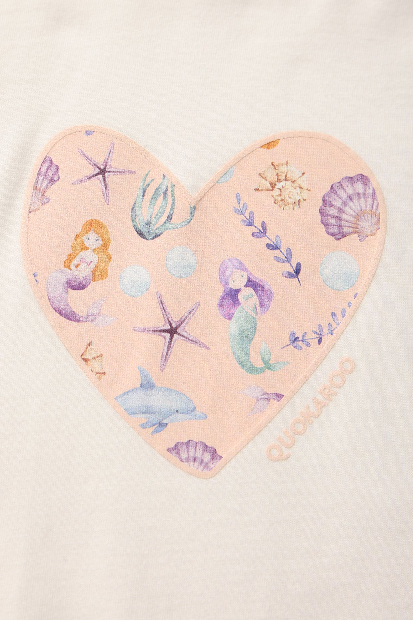 Mermaid Dreams Organic Cotton Cropped Tee