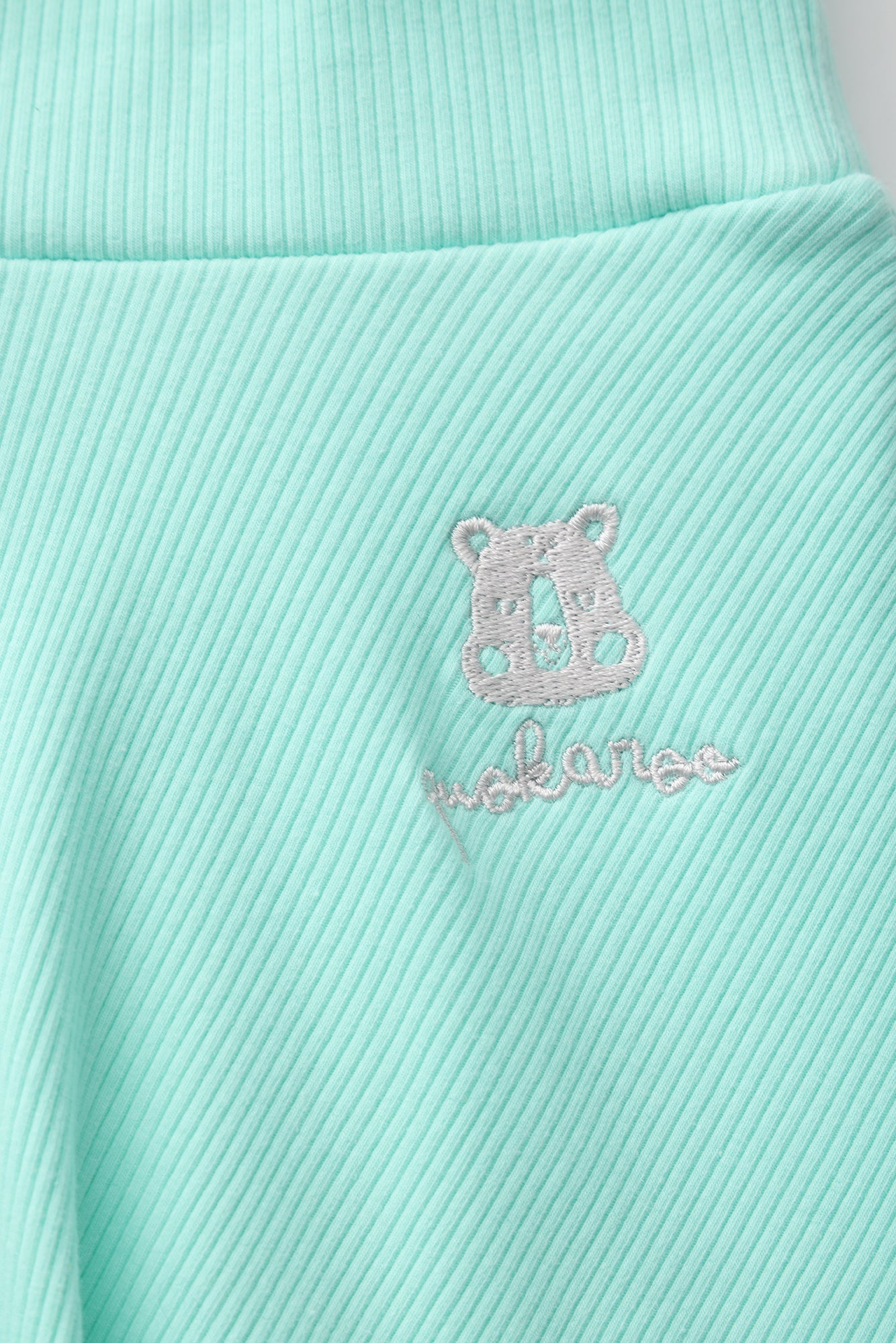 Soda Mint Ribbed Play Skort