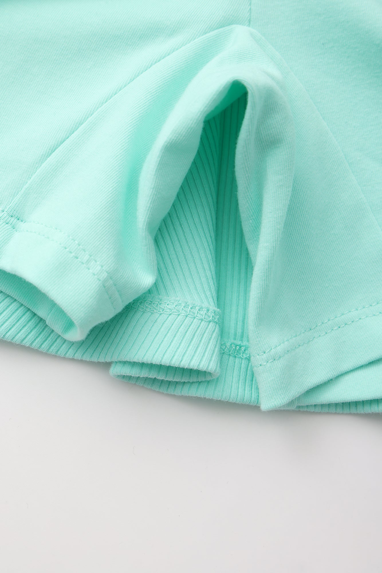 Soda Mint Ribbed Play Skort