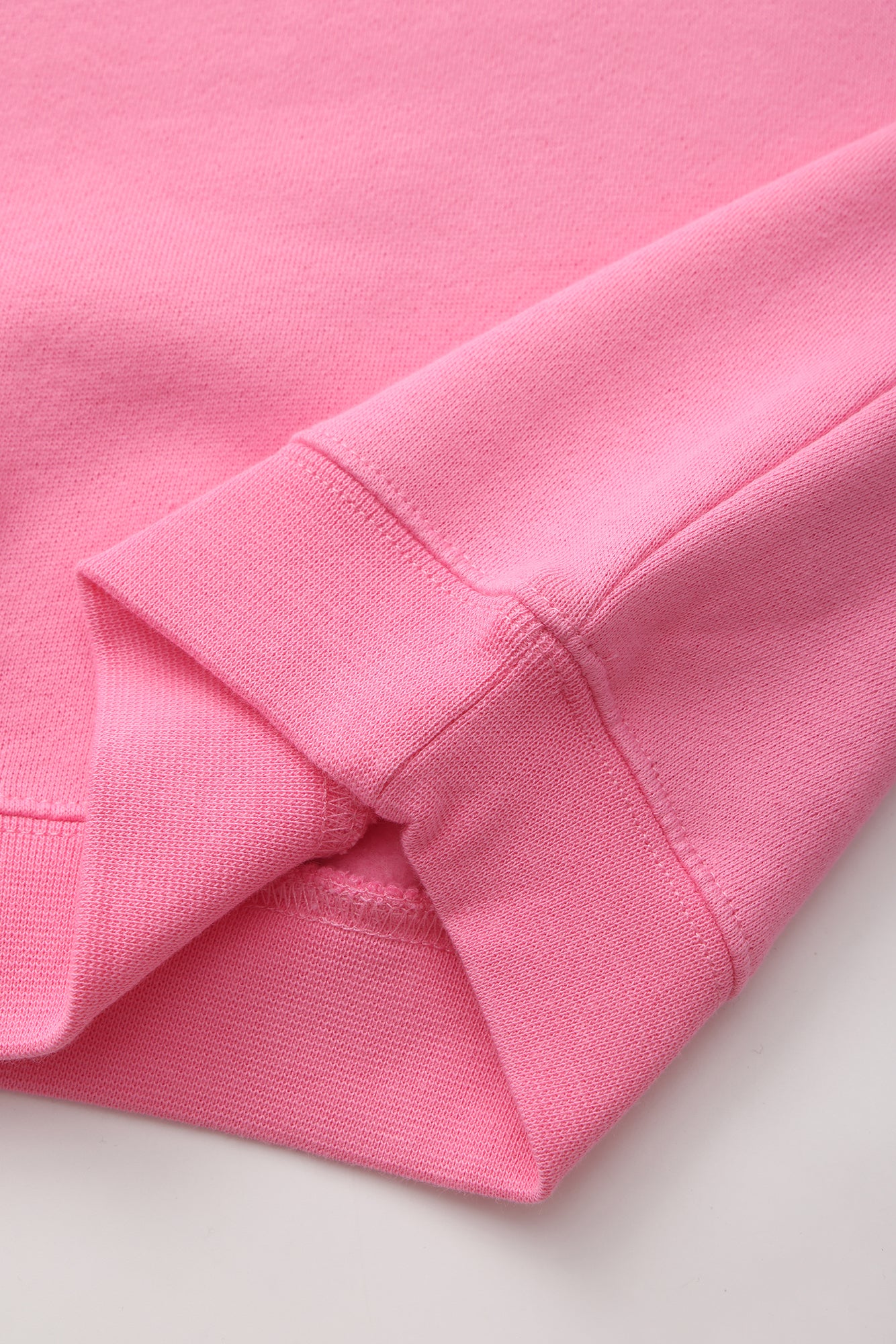 FAIRY SPRINKLE JOY Extra Soft Fleece Crew Neck Pullover - Frosting Pink
