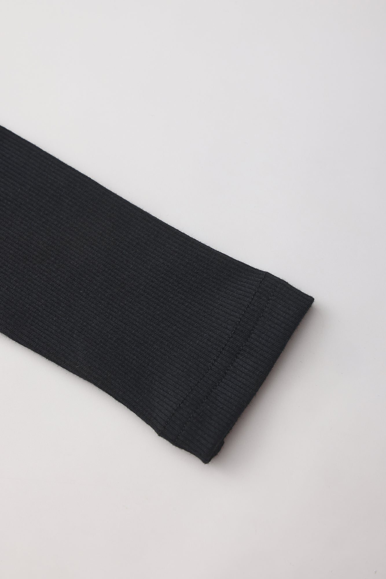 MotionCloud Ribbed Ballerina Leggings - Nior Black