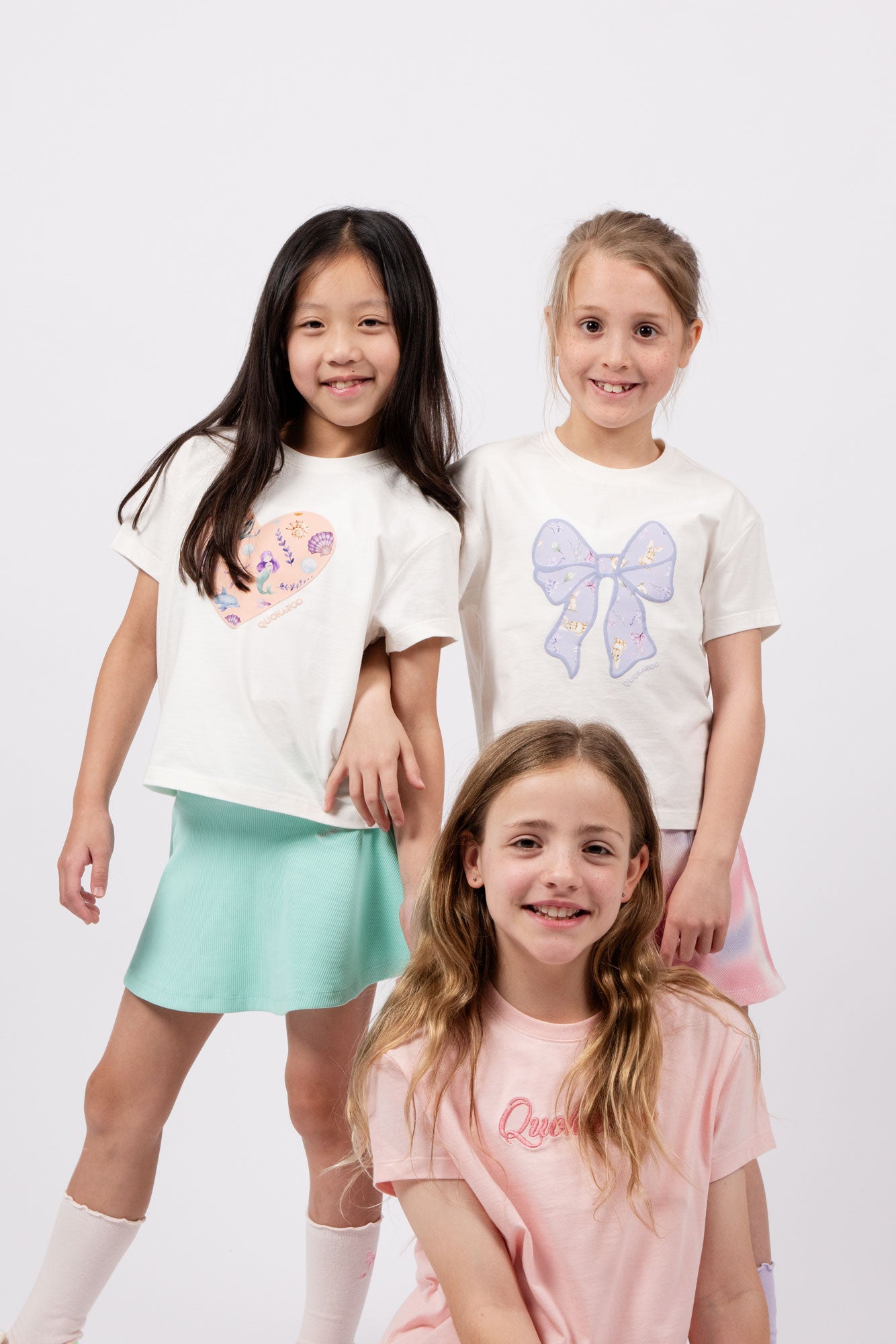 Jacaranda Bunny Organic Cotton Cropped Tee
