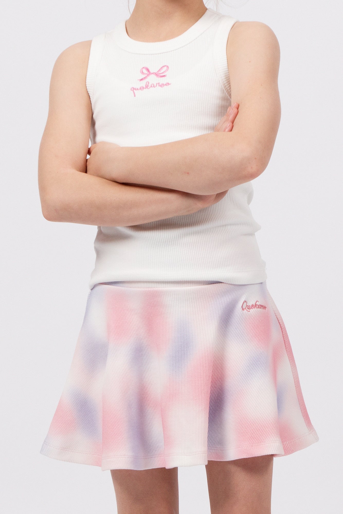 Fairy Floss Ribbed Play Skort