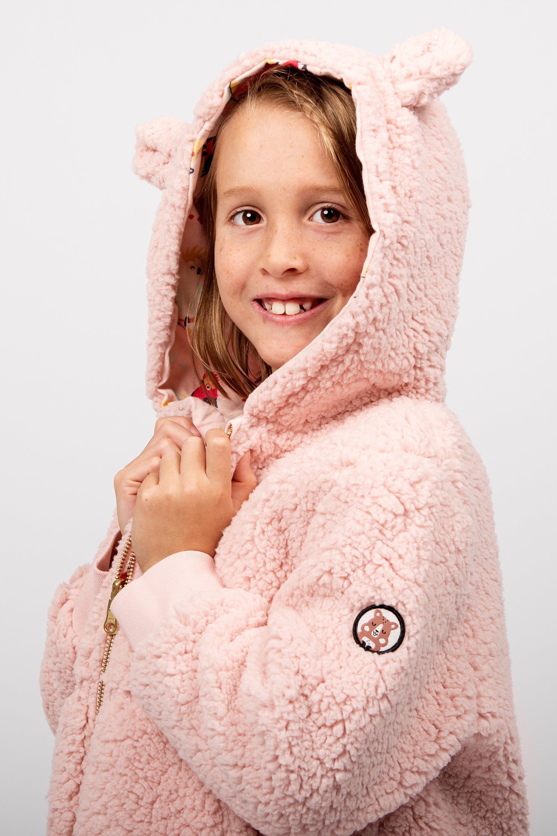 Cockatoo Cotton Jersey Reversible Zipper